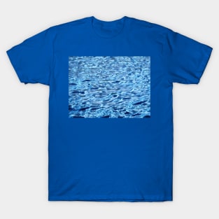 Blue Water Waves T-shirt T-Shirt